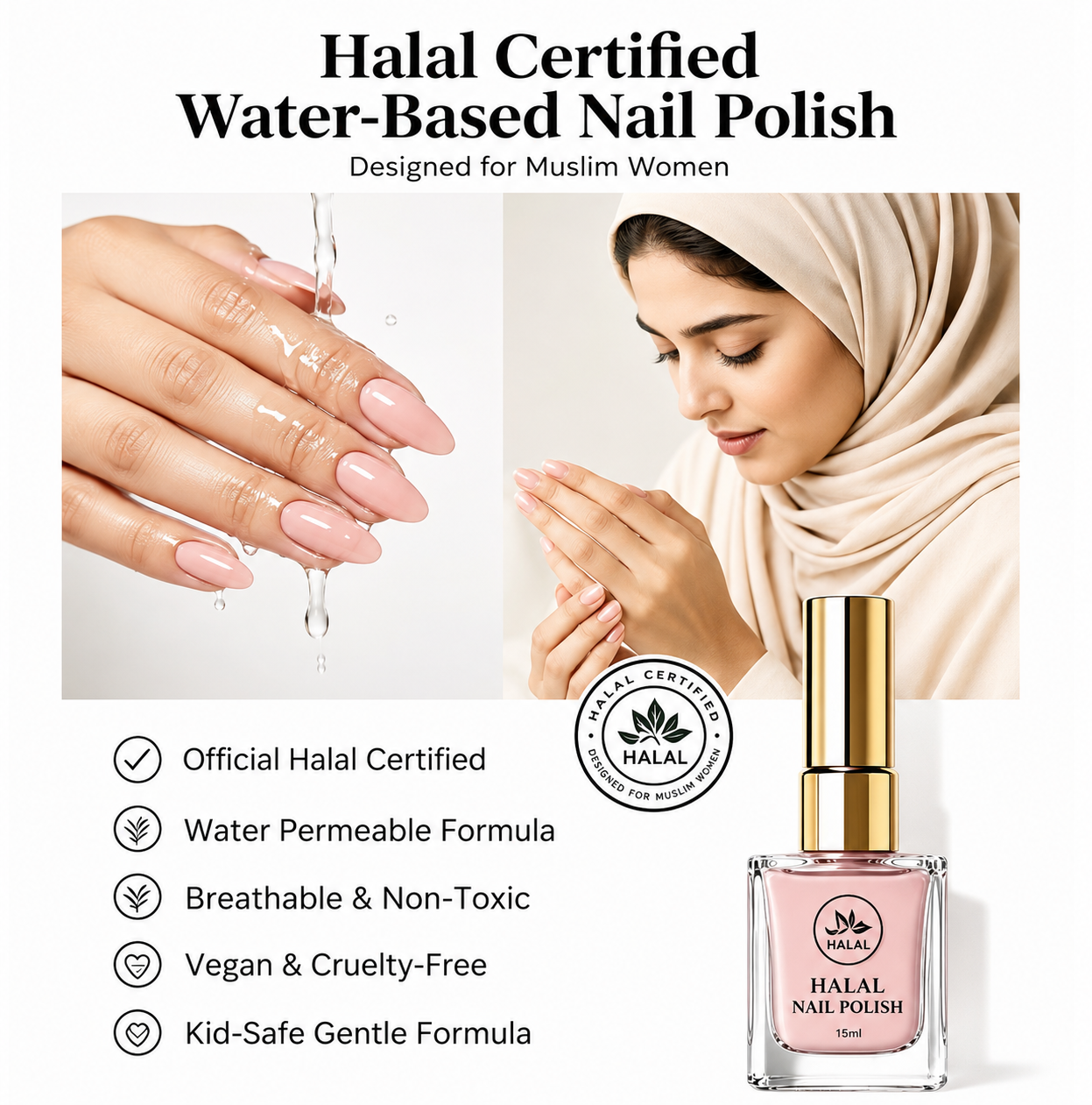 Halal nail polish