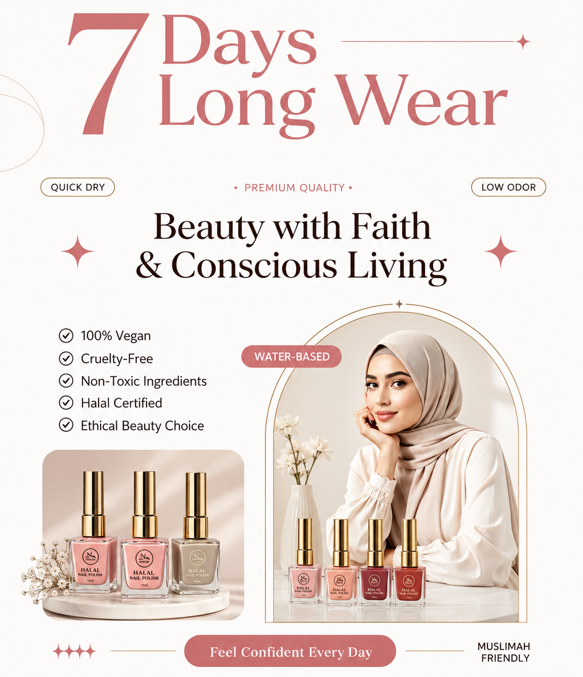 Halal nail polish