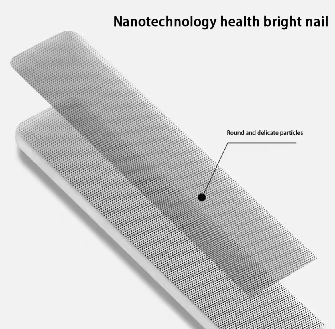 Glass nail file