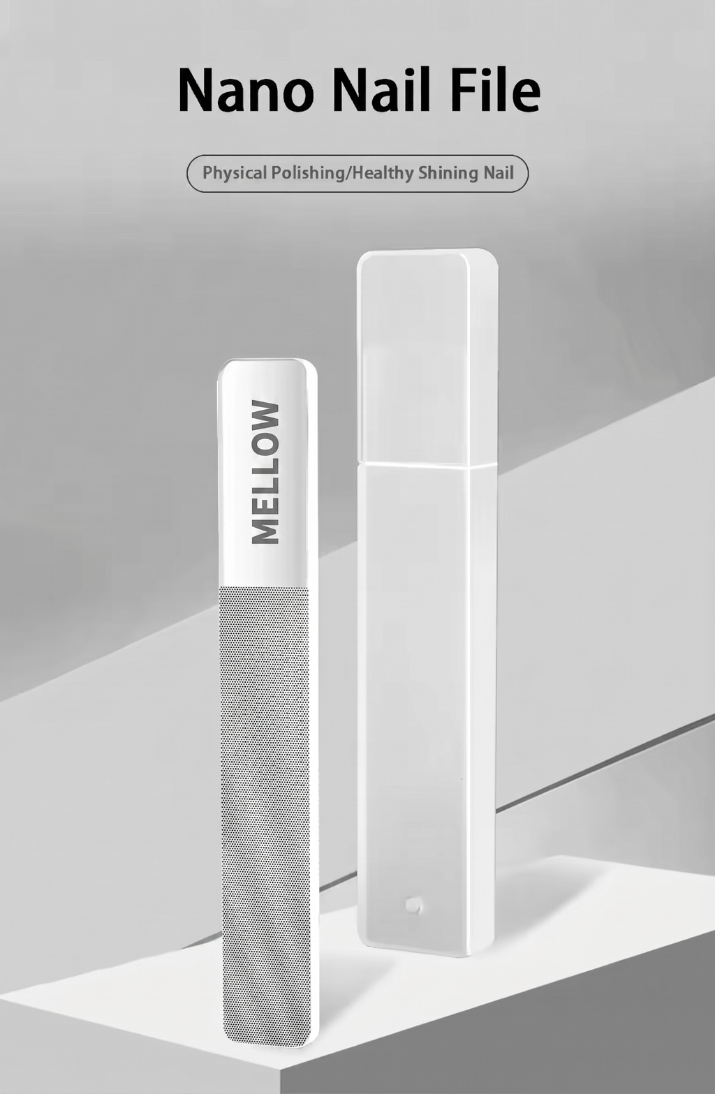 Glass nail file