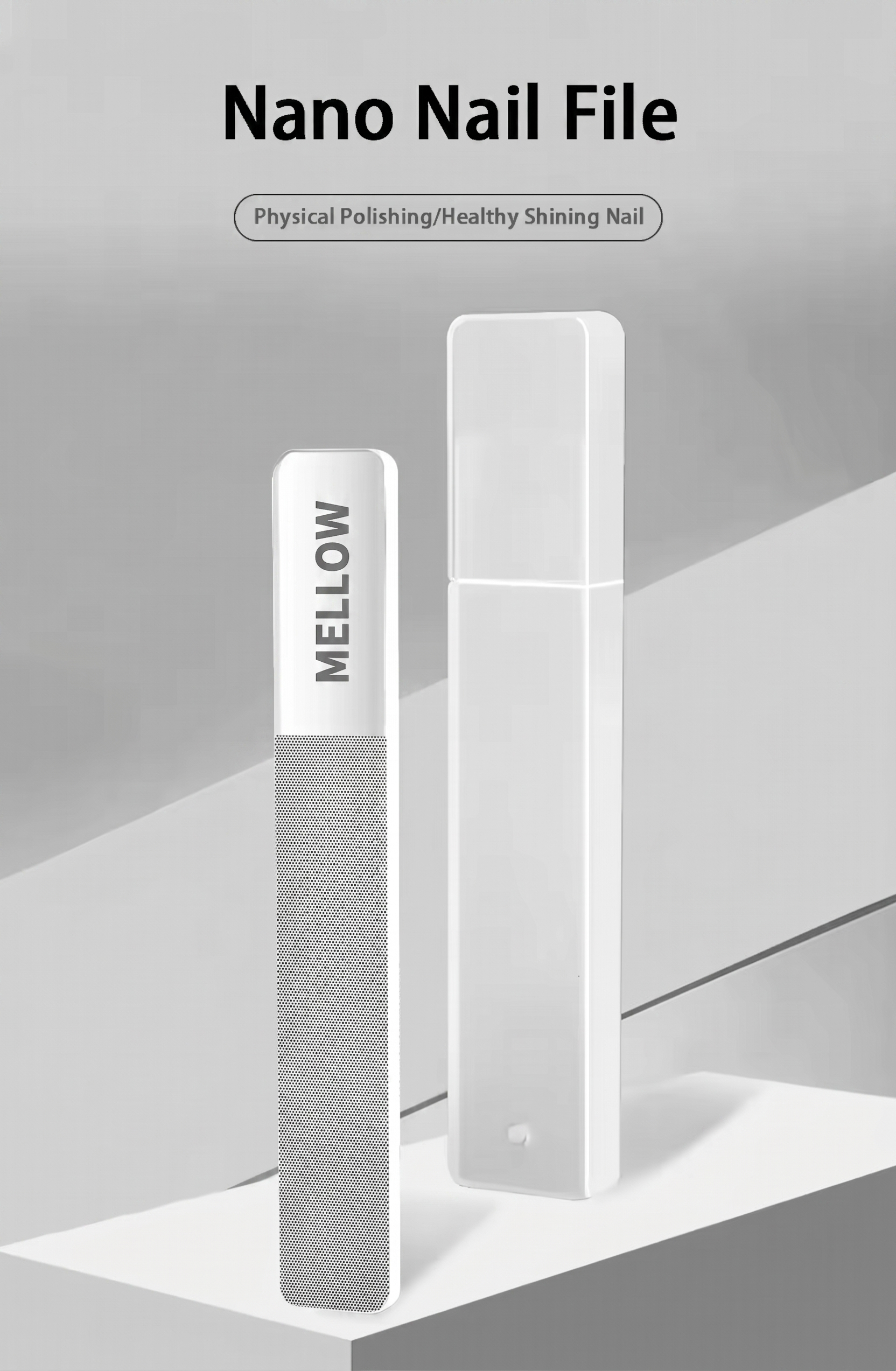 Glass nail file